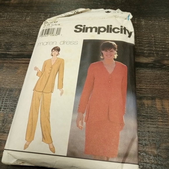 Simplicity Sewing Pattern 9128 Women's Jacket Skirt Pants Size 14-18 - Picture 1 of 5